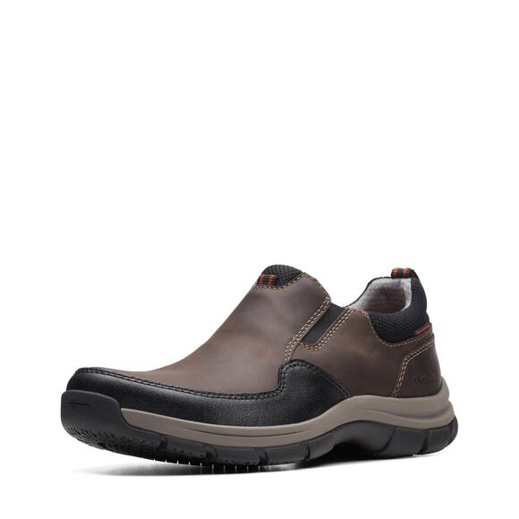 NWT Clarks Men's Walpath Step Loafer, Dark Brown, 8 Wide - Picture 7 of 7